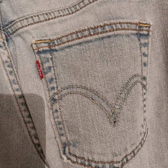 Levi’s Jeans Super Boot Cut Size Med JR - Picture 5 of 9